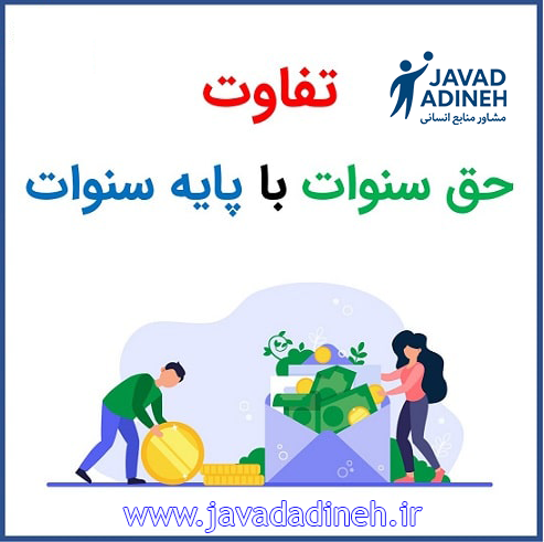 تفاوت پایه سنوات با حق سنوات